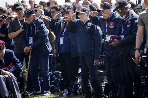 ‘It was tough’: World War II veterans return to Utah Beach to mark D-Day’s 79th anniversary